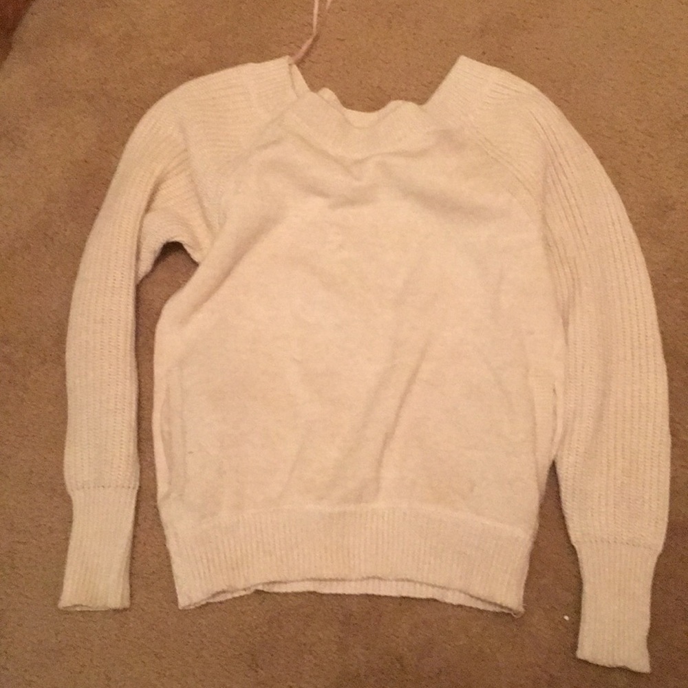 Victoria Secret cream color sweater